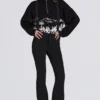 Waterproof High-Rise Salopettes with Suspenders in Black Waterproof High-Rise Salopettes with Suspenders in Black