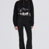 Waterproof High-Rise Salopettes with Suspenders in Black Waterproof High-Rise Salopettes with Suspenders in Black