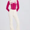 Waterproof High-Rise Salopettes with Suspenders in Ice Waterproof High-Rise Salopettes with Suspenders in Ice