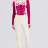 Waterproof High-Rise Salopettes with Suspenders in Ice Waterproof High-Rise Salopettes with Suspenders in Ice