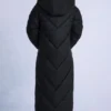 Waterproof Hooded Long Parka Coat in Black Waterproof Hooded Long Parka Coat in Black