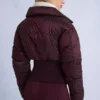 Waterproof Layered Ski Jacket in Burgundy Waterproof Layered Ski Jacket in Burgundy