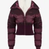 Waterproof Layered Ski Jacket in Burgundy Waterproof Layered Ski Jacket in Burgundy