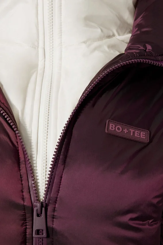 Waterproof Layered Ski Jacket in Burgundy Waterproof Layered Ski Jacket in Burgundy