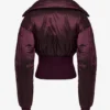 Waterproof Layered Ski Jacket in Burgundy Waterproof Layered Ski Jacket in Burgundy