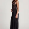Zafira Soft Jersey Mid-Rise Wide-Leg Trousers in Black Zafira Soft Jersey Mid-Rise Wide-Leg Trousers in Black