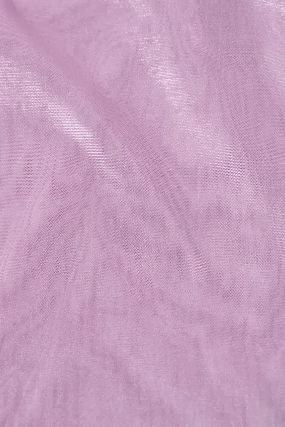 Zanab Metallic Cut-Out One-Shoulder Mini Dress in Violet Pink Zanab Metallic Cut-Out One-Shoulder Mini Dress in Violet Pink