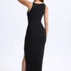 Zora Modal Plunge Cut-Out Maxi Dress in Black Zora Modal Plunge Cut-Out Maxi Dress in Black